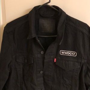 Brand new Levi’s Apple WWDC black jacket, size L